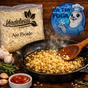 Ajo Picado bolsa 500 Gr