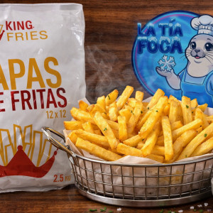 Papas Pre-Fritas king fries 2,5 kg 12mm
