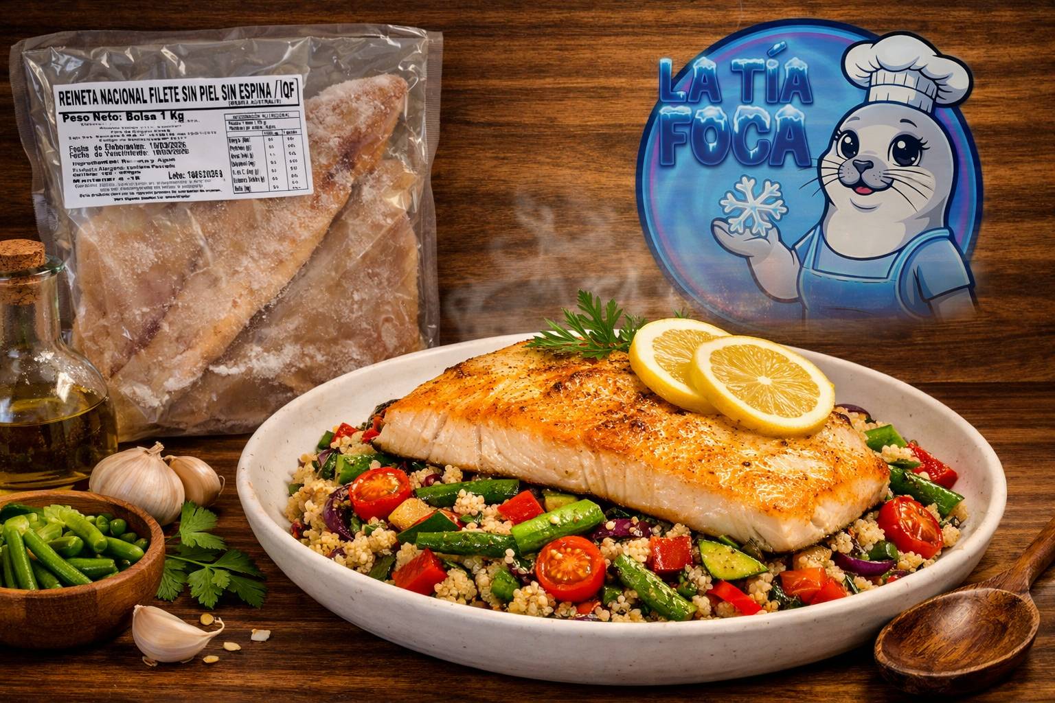 Reineta Filete Sin Piel Congelada 1 Kg