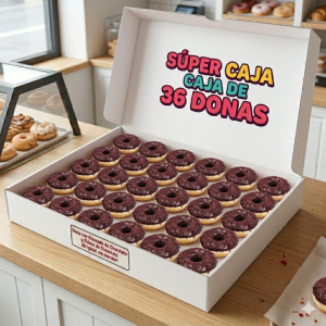 Donuts Chocolate 36 Unidades