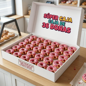 Donuts Frutilla 36 Unidades