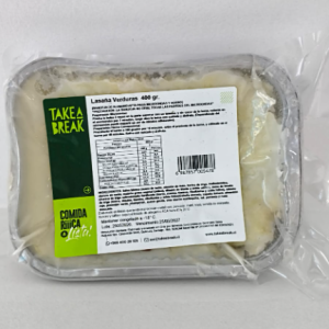 Lasaña Verduras 400gr