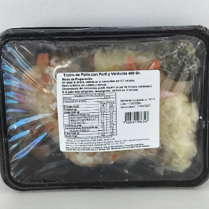 Trutro de Pollo con Pure